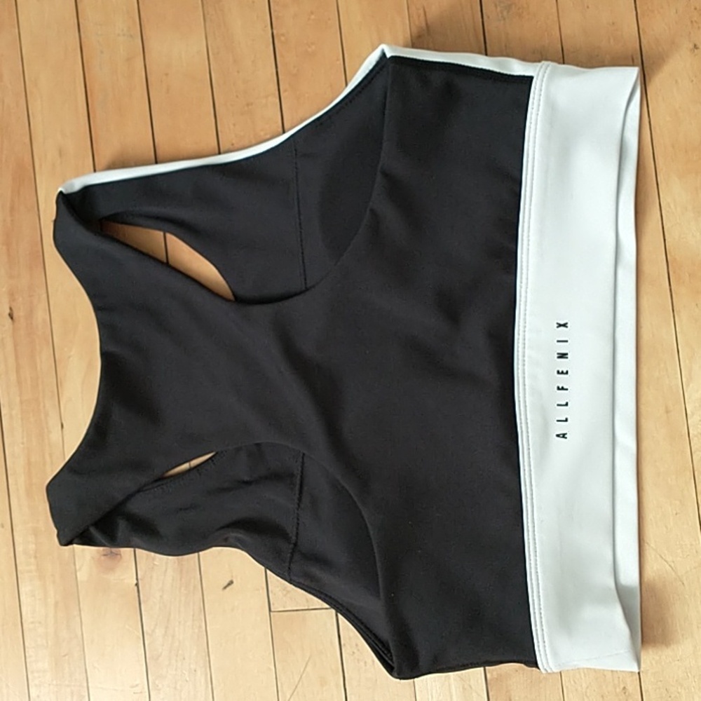 Allfenix all fenix Anthropologie Sport bra small white S - Picture 3 of 4